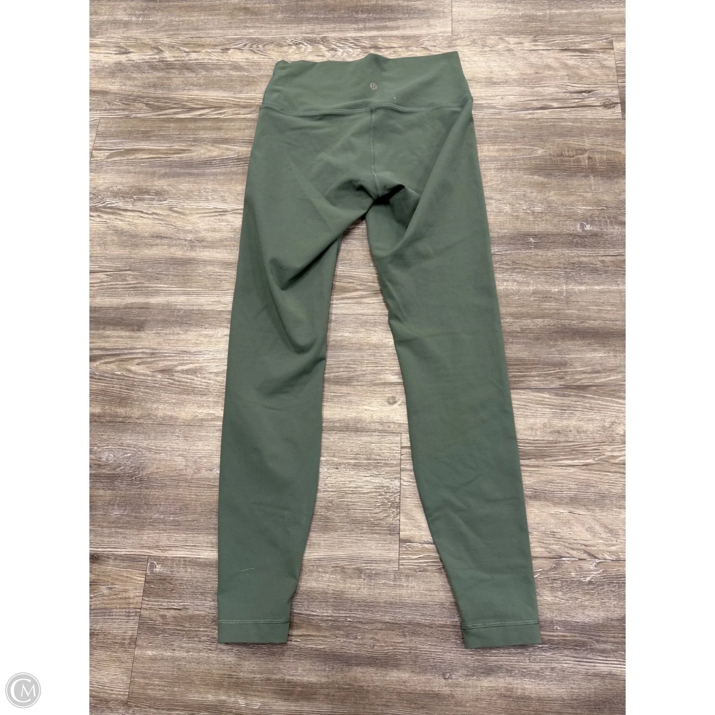 Athletic Leggings By Lululemon In Green, Size: 8
