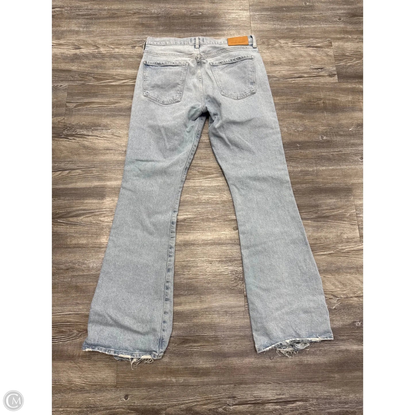 Jeans Flared By Citizens Of Humanity In Blue Denim, Size: 4