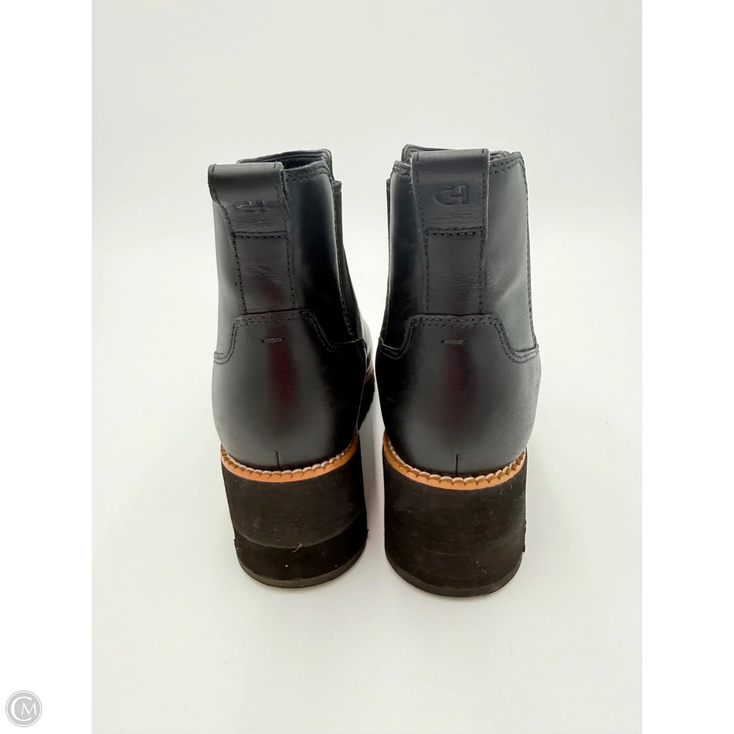 Boots Ankle Heels By Cole-haan In Black, Size: 6.5