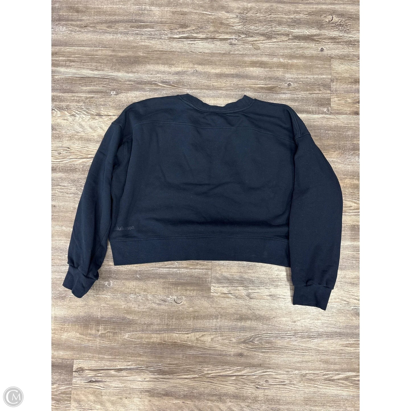 Athletic Sweatshirt Crewneck By Lululemon In Navy, Size: 10