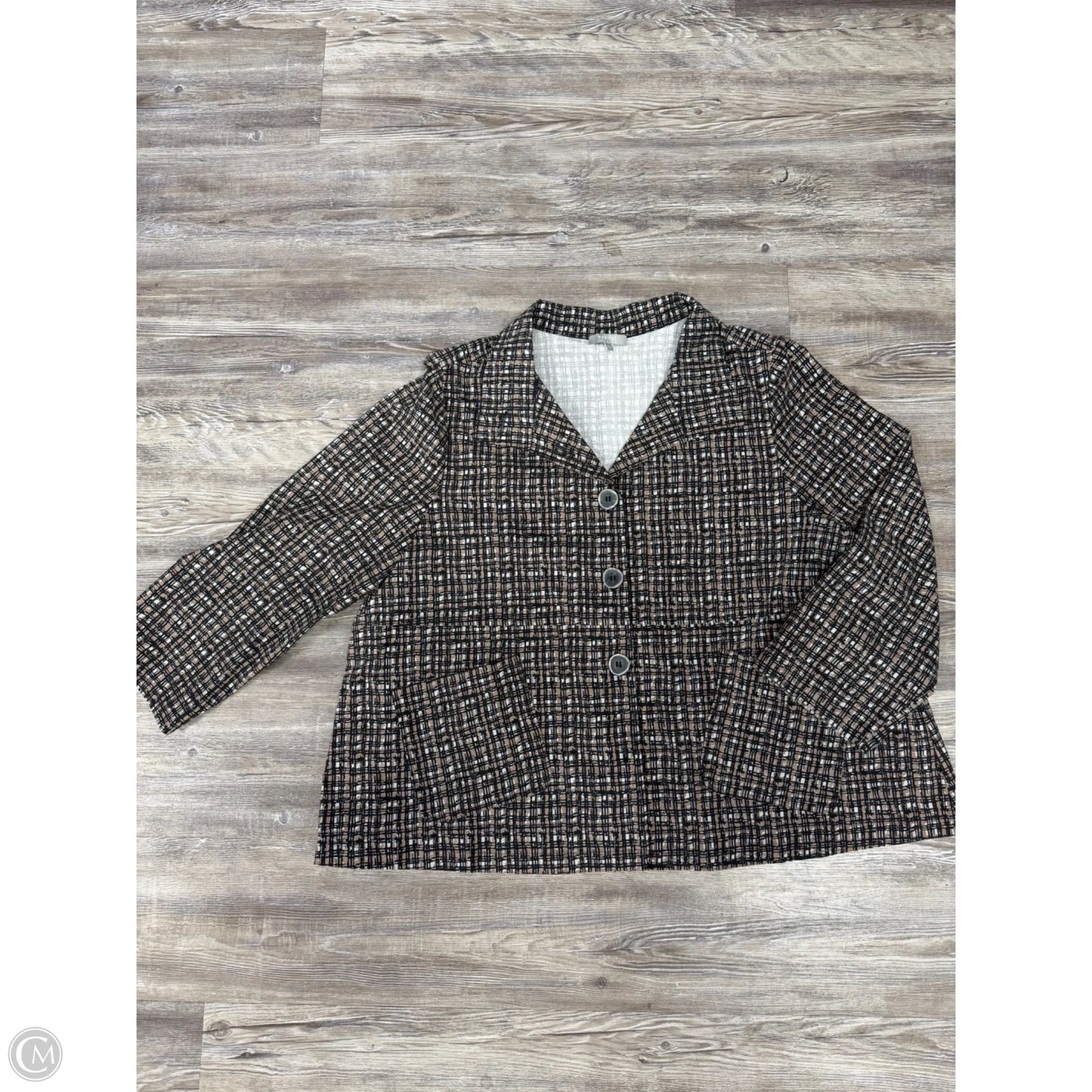 Jacket Other By Habitat In Black & Brown, Size: Xl