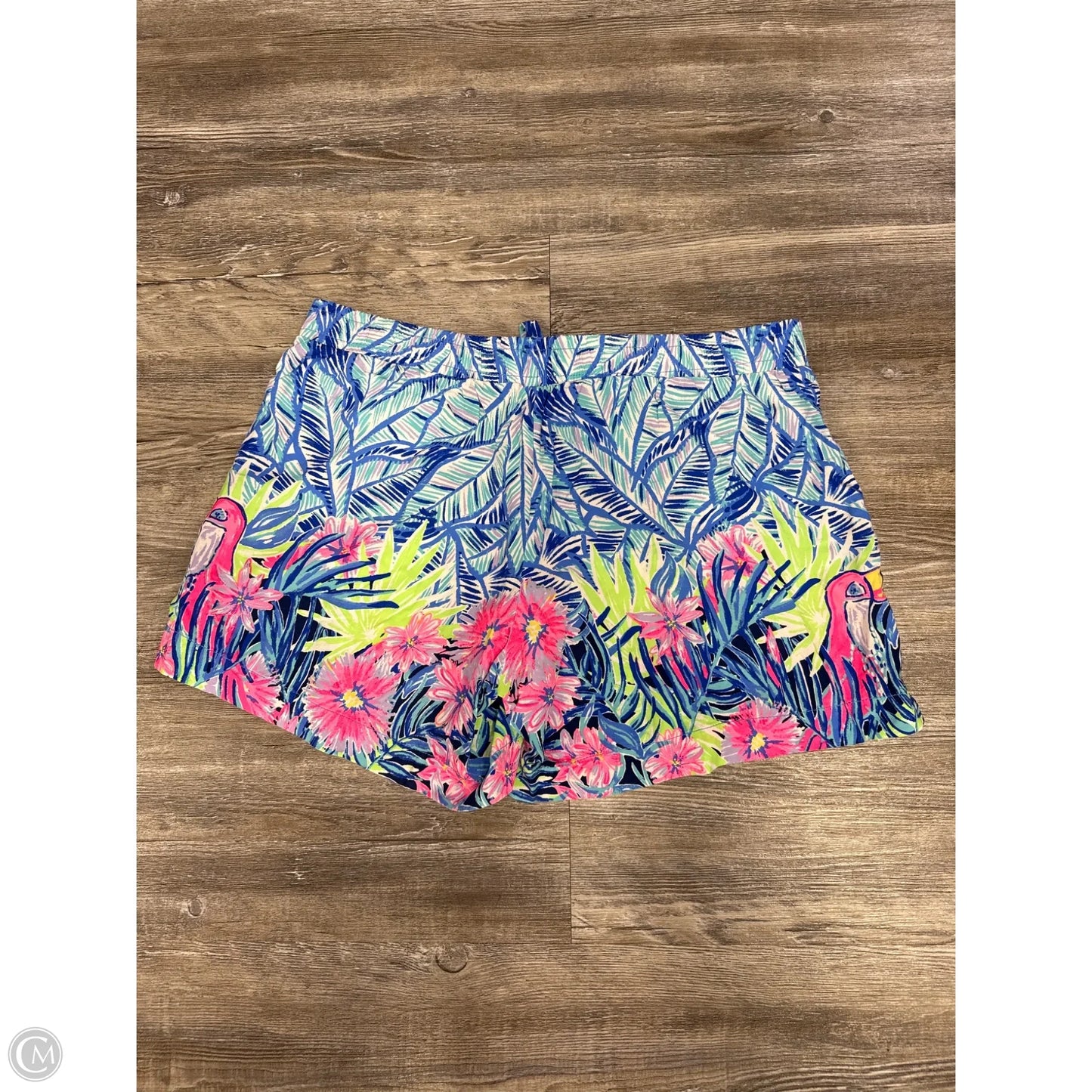 Shorts Designer By Lilly Pulitzer In Blue & Pink, Size: S