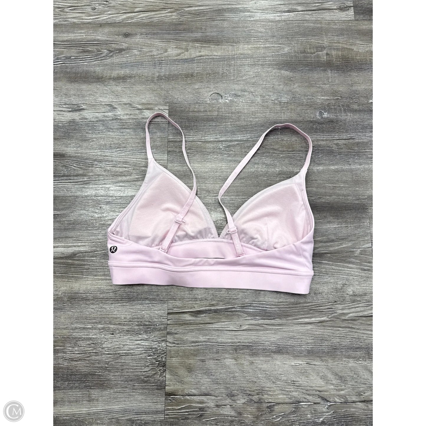 Athletic Bra By Lululemon In Pink, Size: 8