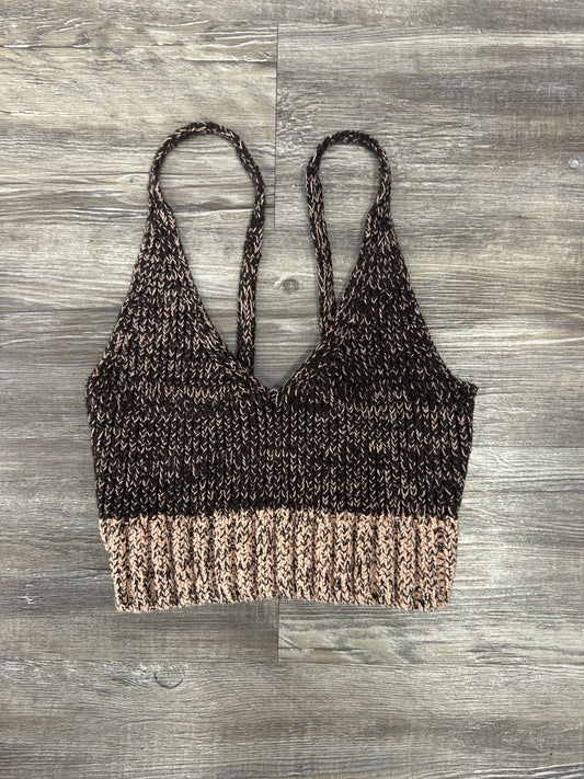 Top Sleeveless By Free People In Brown,, Size: S