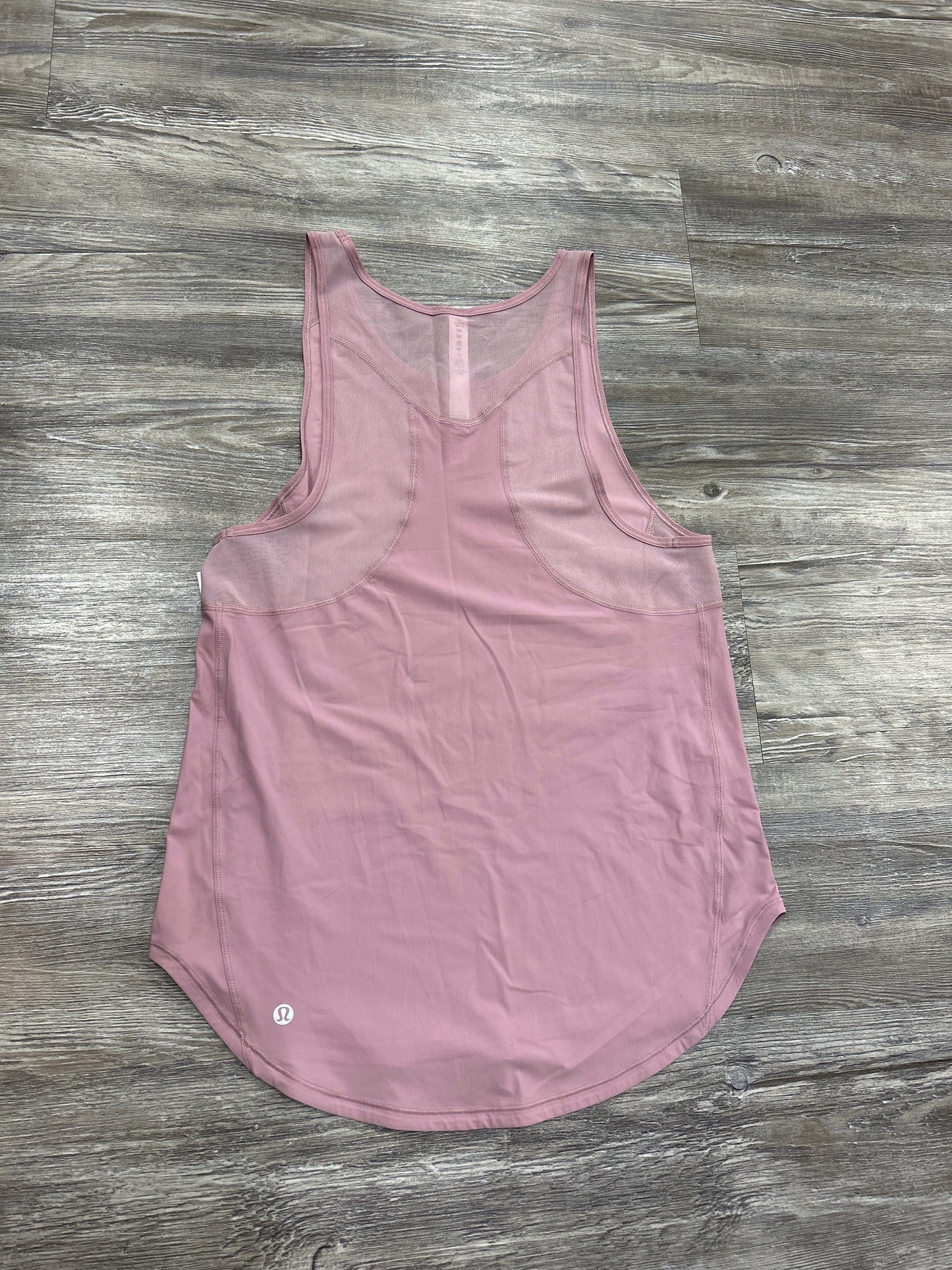 Athletic Tank Top By Lululemon In Pink, Size: 4