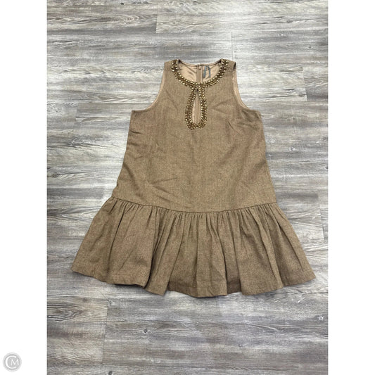 Dress Casual Midi By Anthropologie In Brown, Size: L