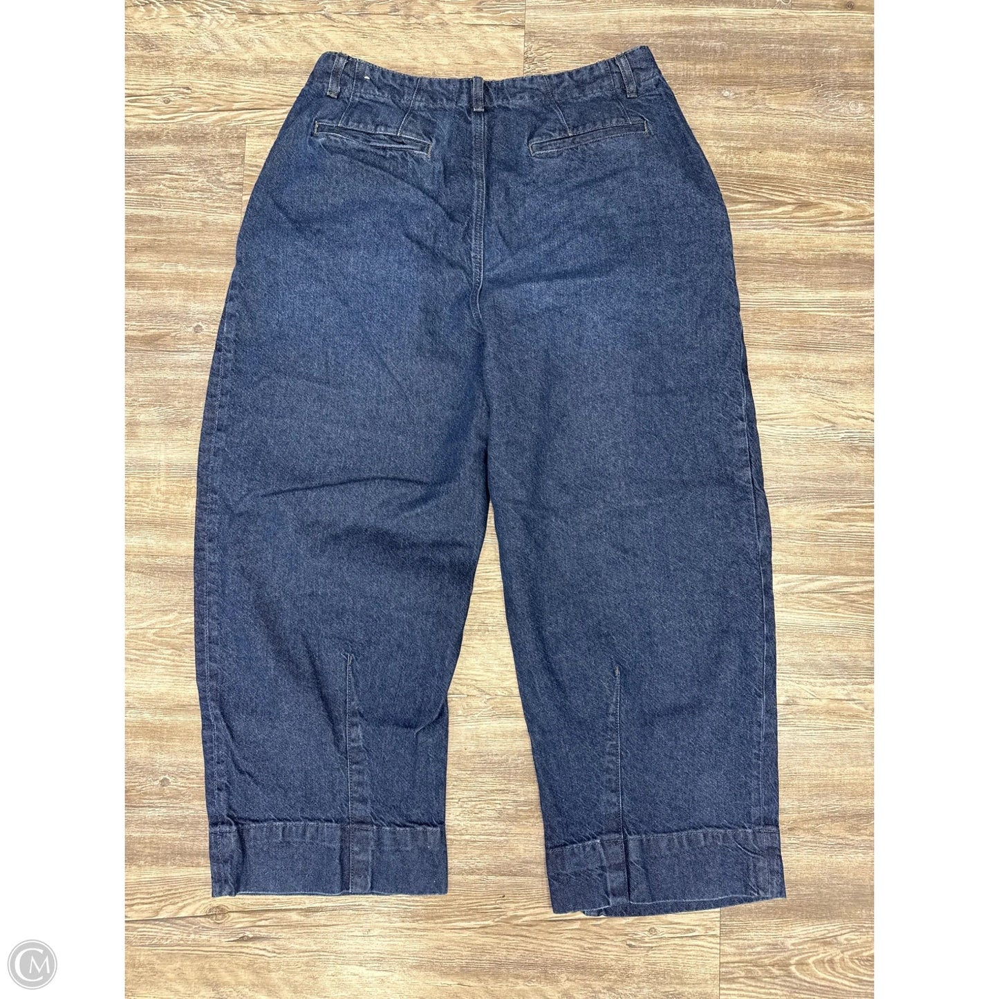 Jeans Wide Leg By We The Free In Blue Denim, Size: 12