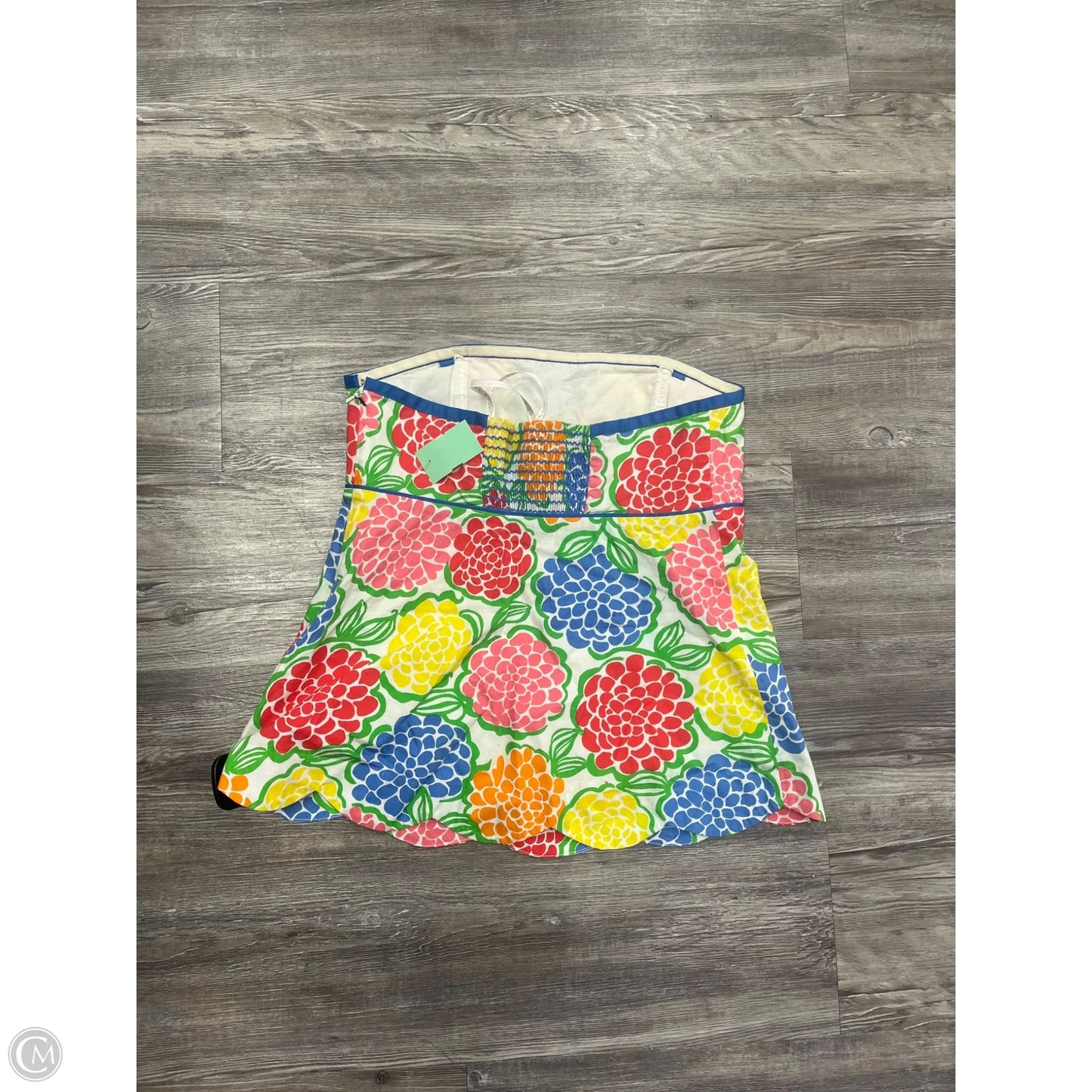 Top Sleeveless Designer By Lilly Pulitzer In Floral Print, Size: 6