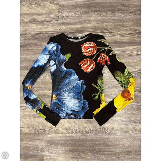 Top Long Sleeve Designer By Alice + Olivia In Black, Size: Xs