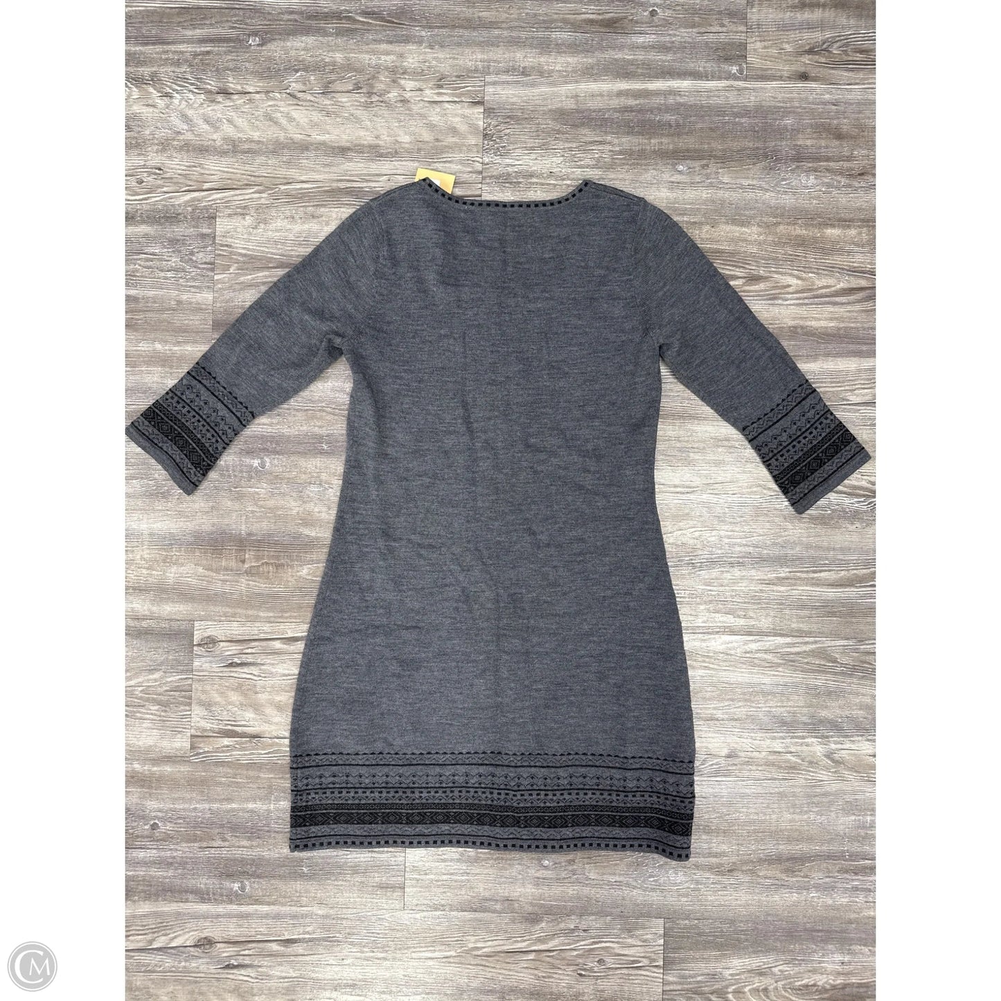 Dress Casual Short By Cmc In Black & Grey, Size: M