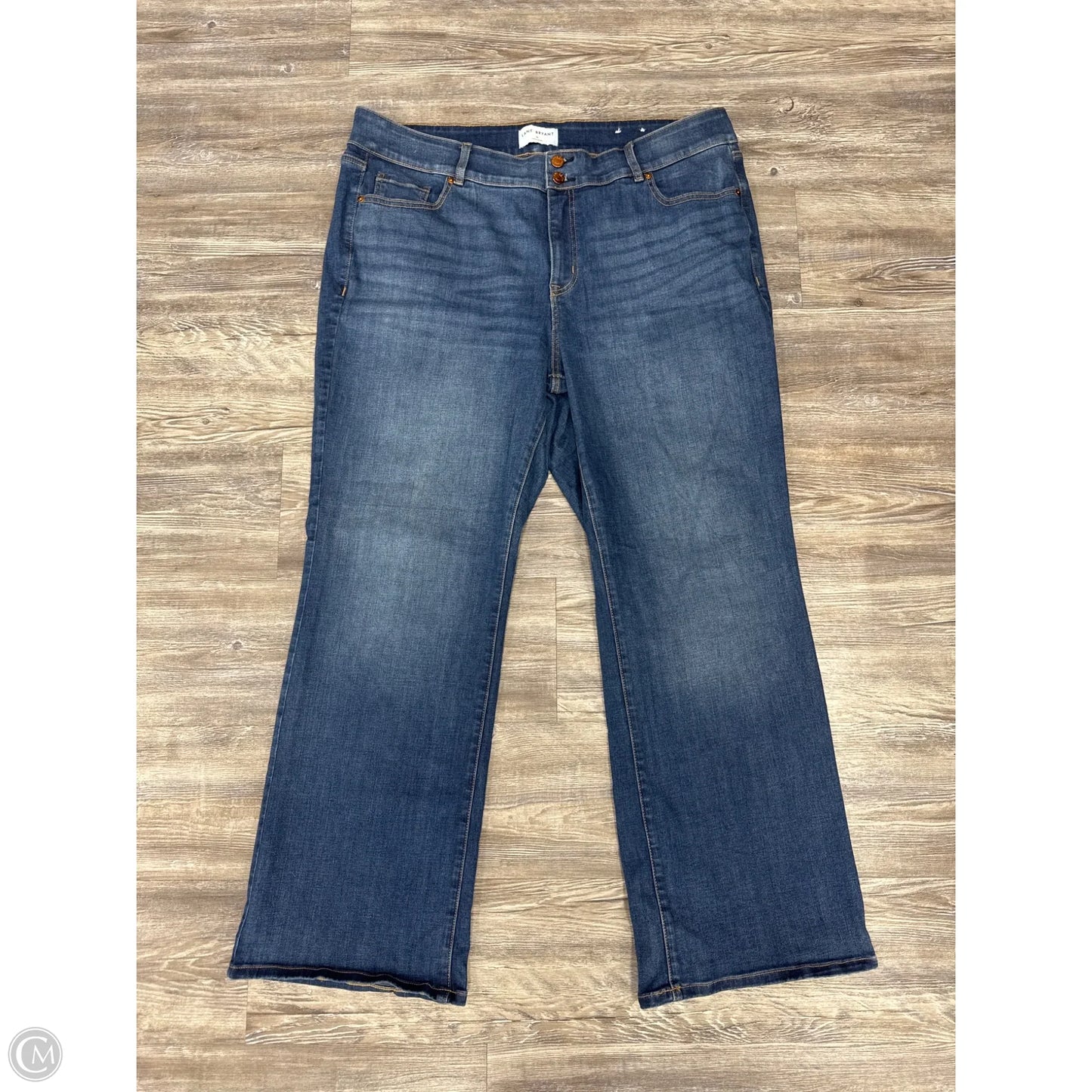 Jeans Boot Cut By Lane Bryant In Blue Denim, Size: 20