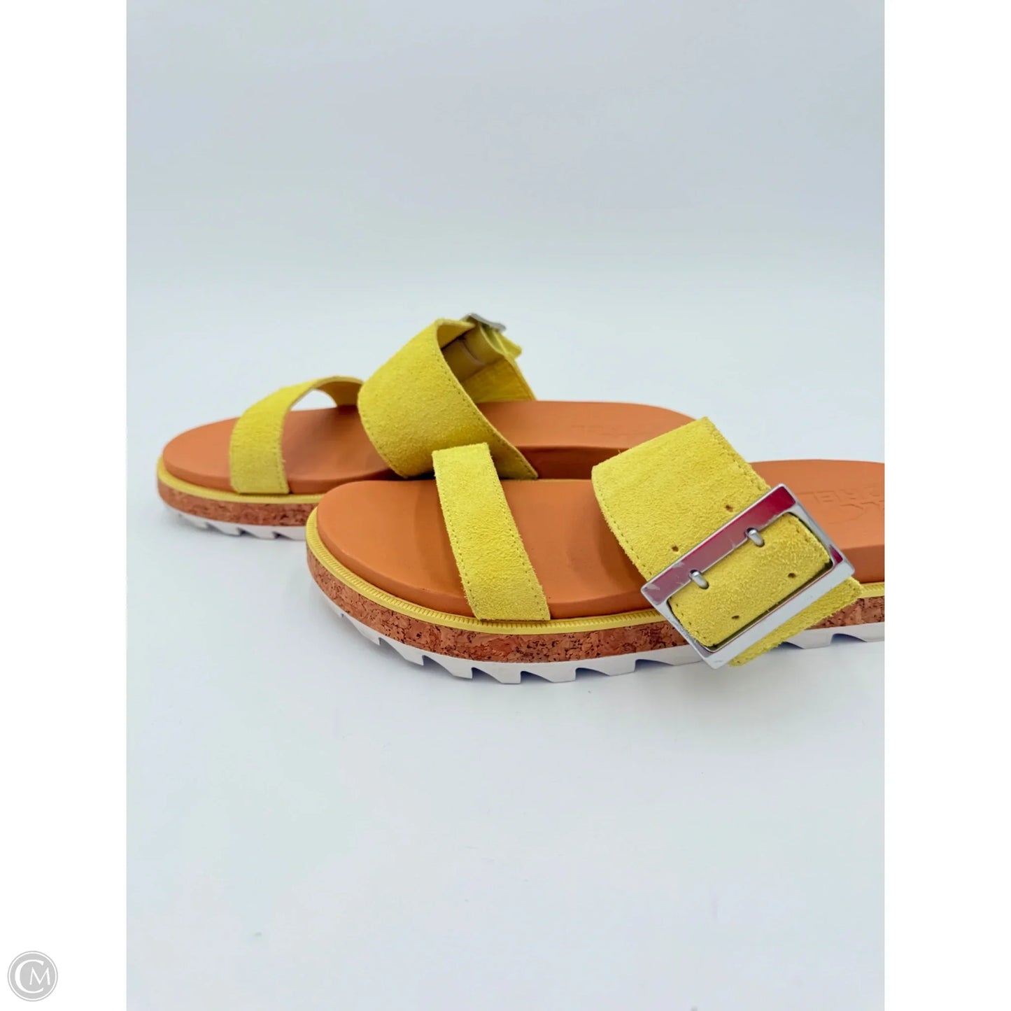 Sandals Flats By Sorel In Yellow, Size: 8.5