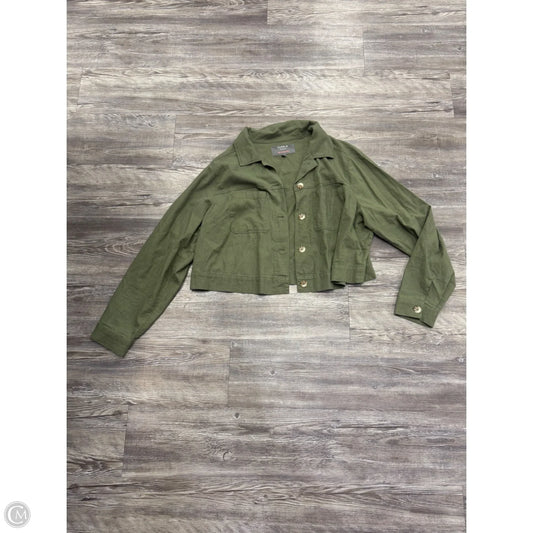 Jacket Other By Torrid In Green, Size: 1x
