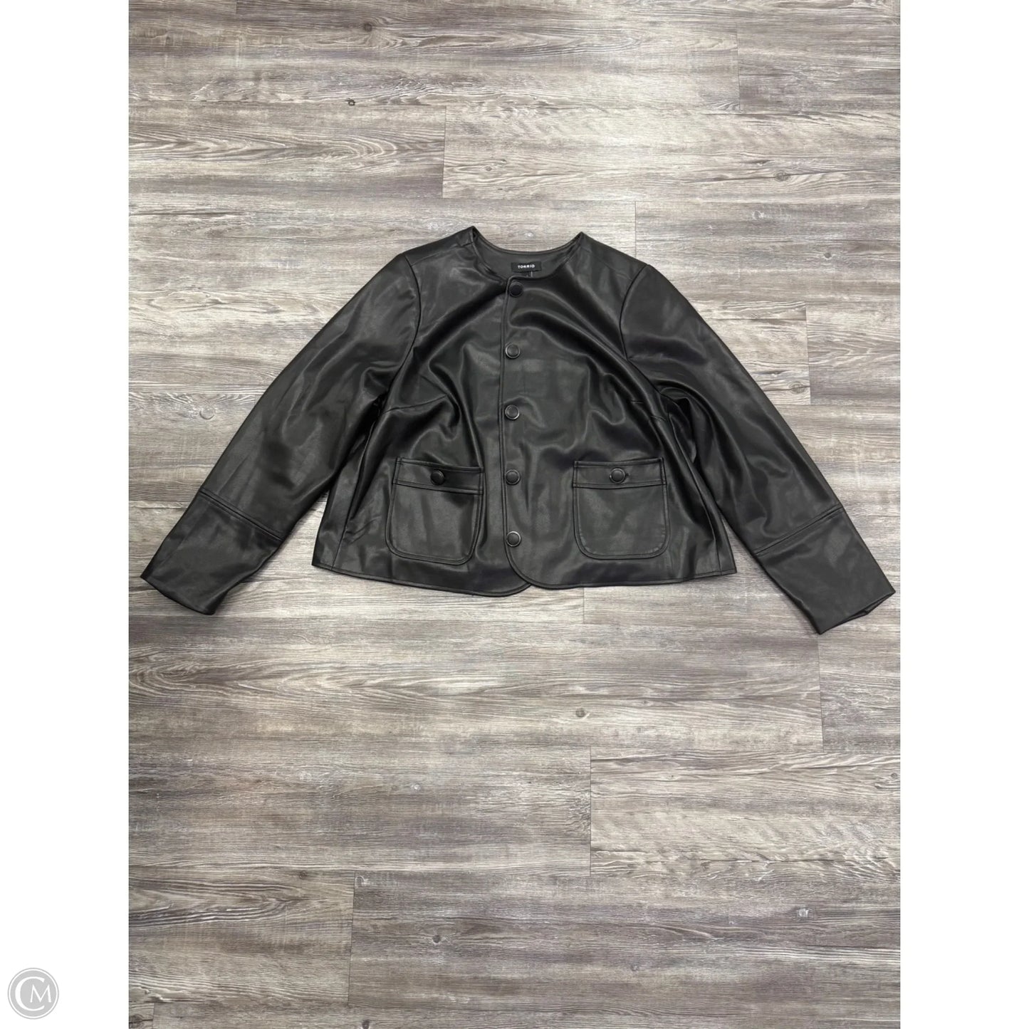 Jacket Other By Torrid In Black, Size: 1x