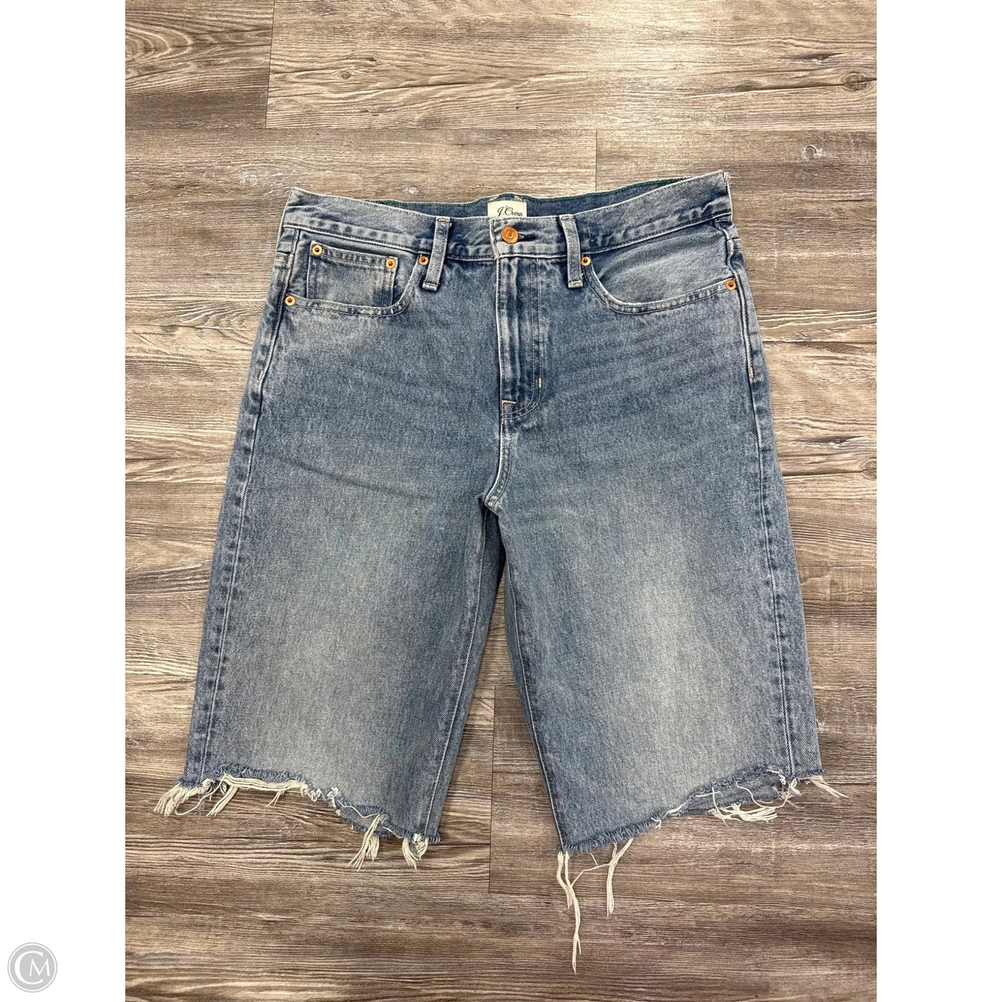 Shorts By J. Crew In Blue Denim, Size: 6l