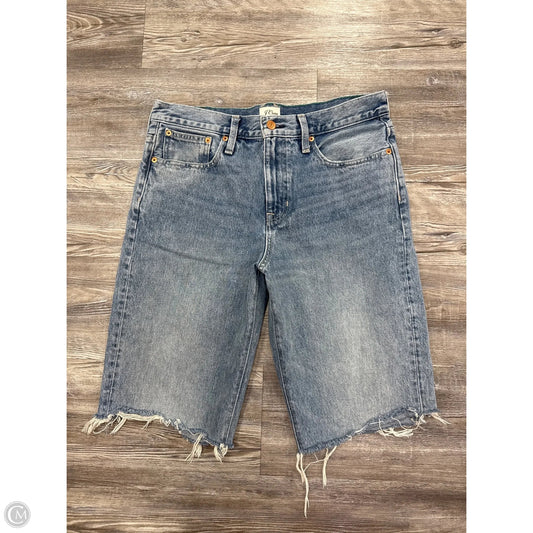 Shorts By J. Crew In Blue Denim, Size: 6l