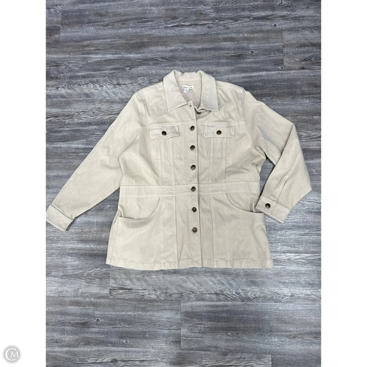 Jacket Other By Coldwater Creek In Beige, Size: 1x
