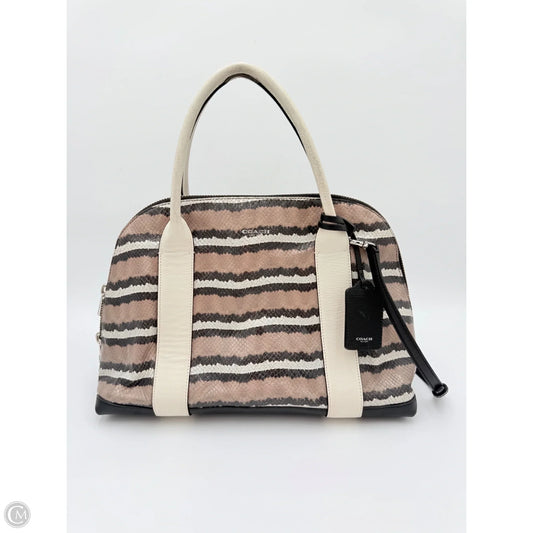 Handbag Designer By Coach, Size: Large