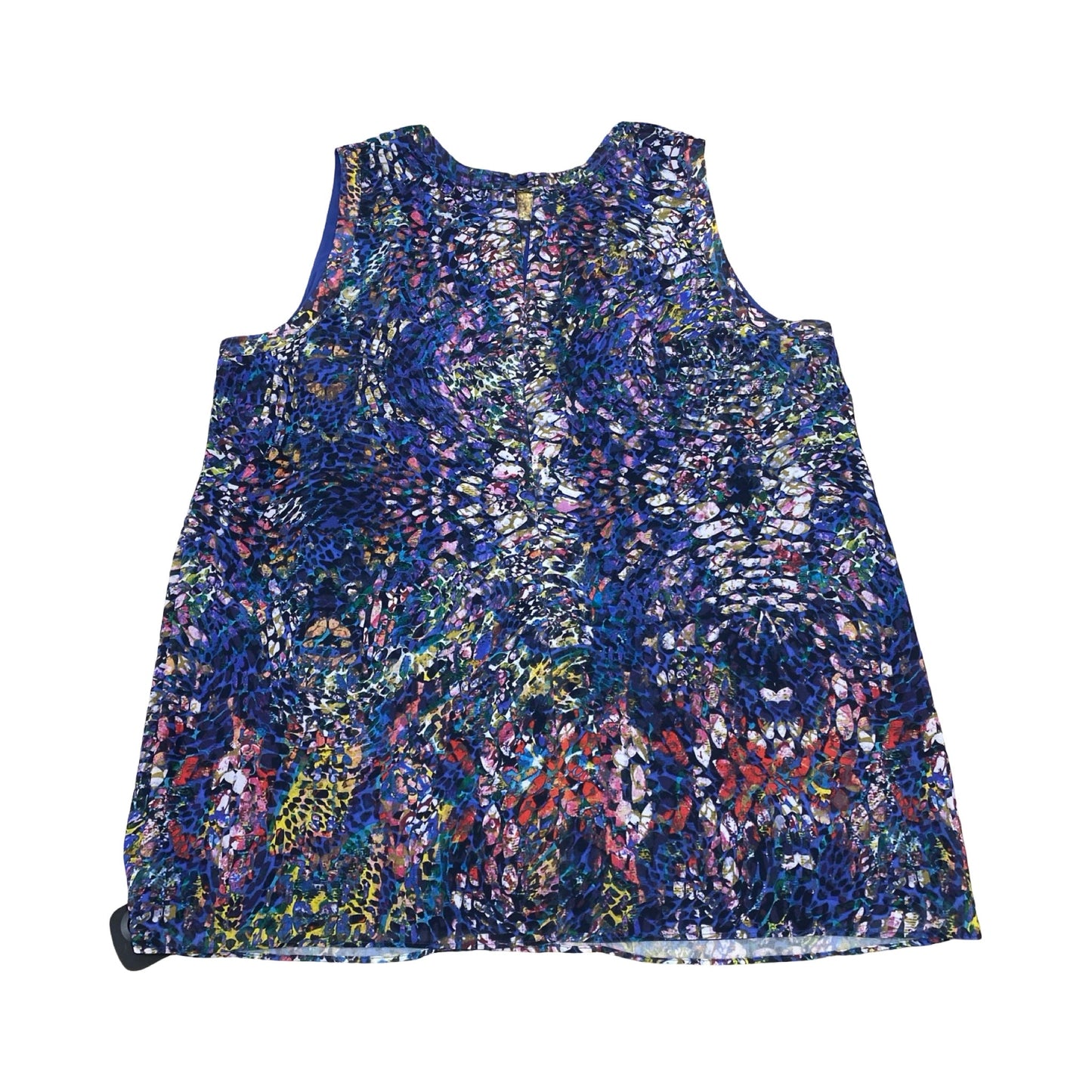 Top Sleeveless By Cabi In Multi, Size:Xl