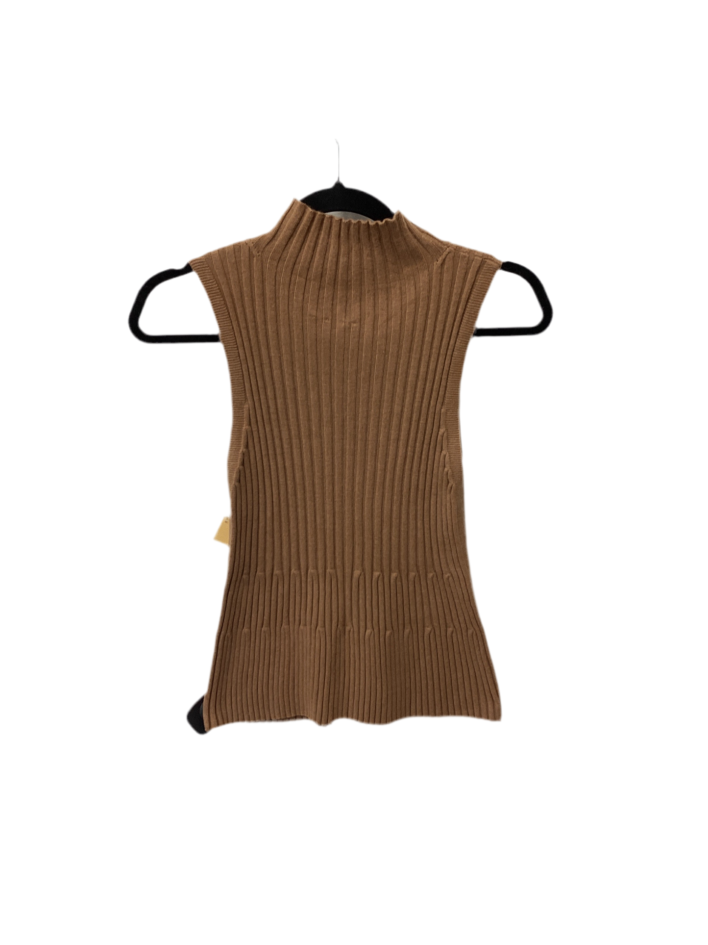Top Sleeveless By Moth In Brown, Size:S