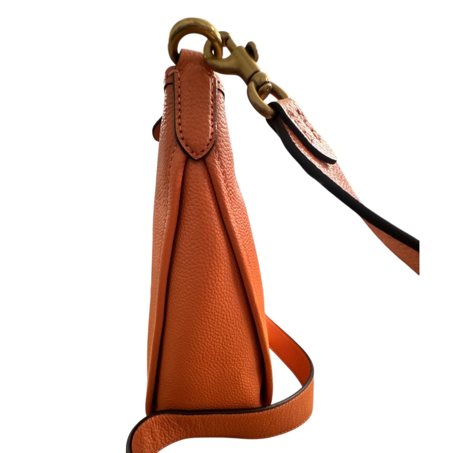 Handbag Designer By Coach In Coral, Size:Medium