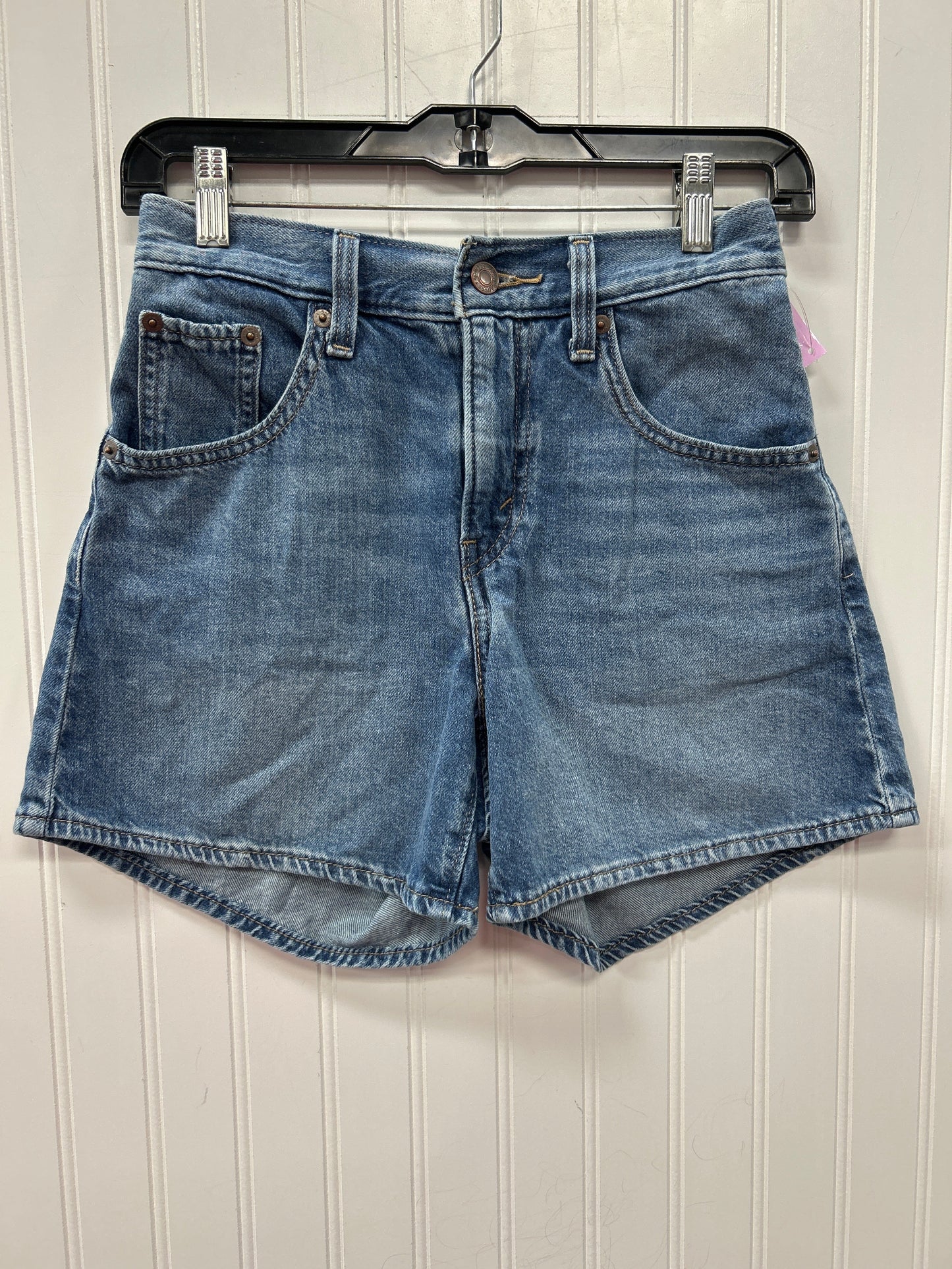 Shorts By Levis In Blue Denim, Size:0