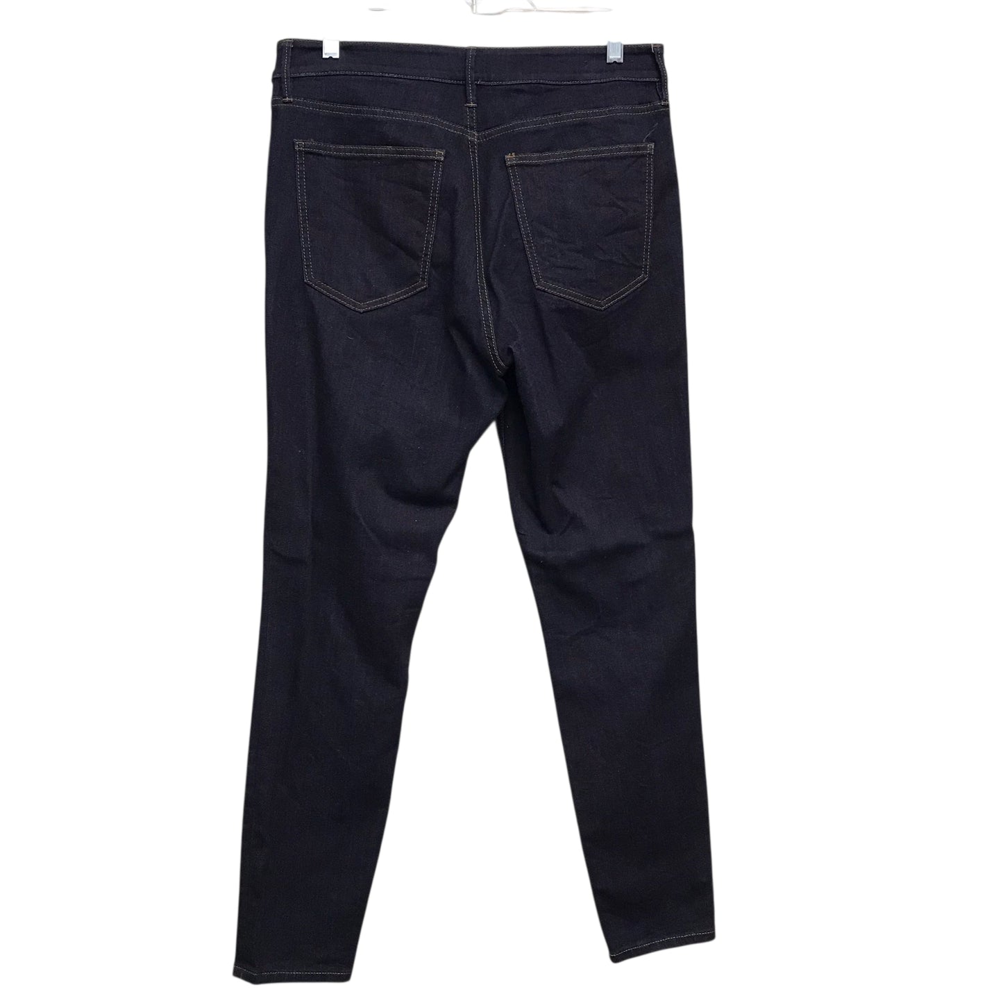 Jeans Skinny By Loft In Blue Denim, Size:10