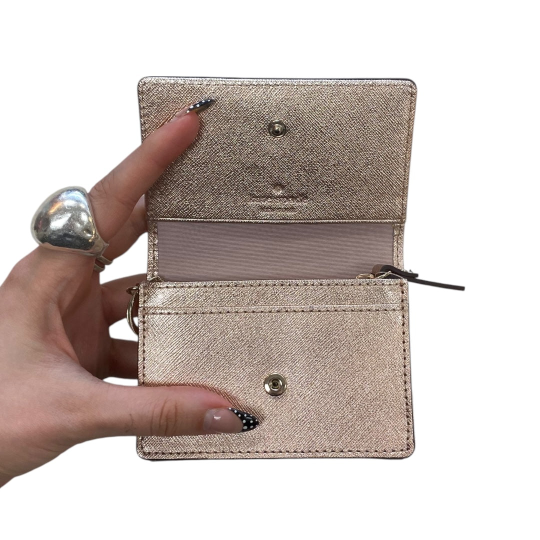 Wallet Designer By Kate Spade In Rose Gold, Size:Small