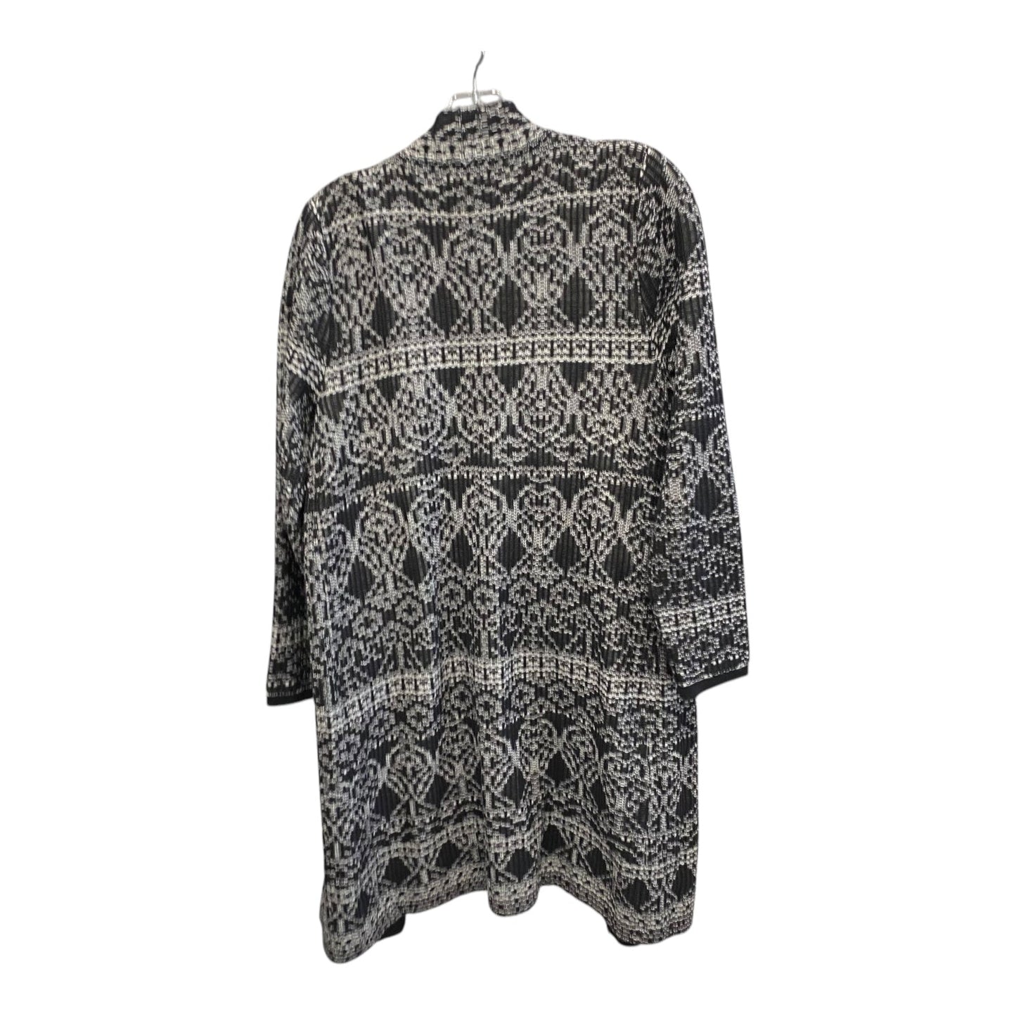 Sweater Cardigan By Style And Company In Black, Size:M