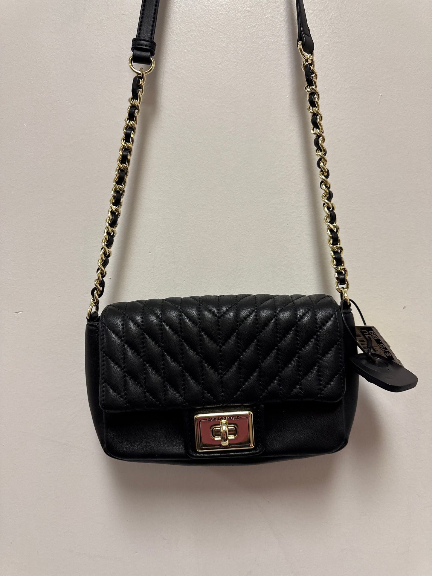 Crossbody Designer By Karl Lagerfeld, Size: Large