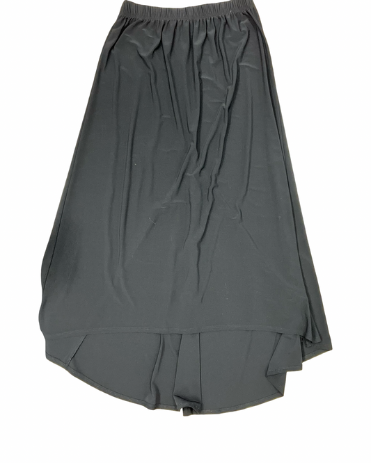 Skirt Maxi By Attitude In Black, Size:S