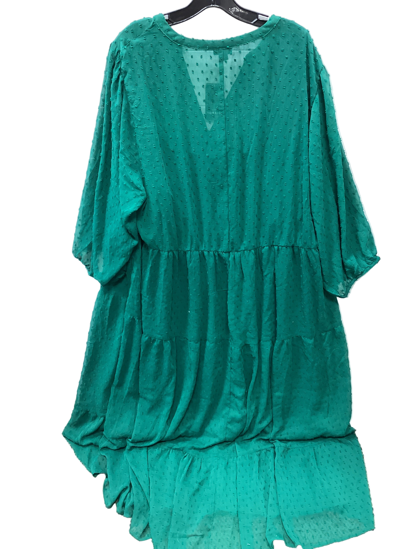 Dress Casual Maxi By Torrid In Green, Size:4X