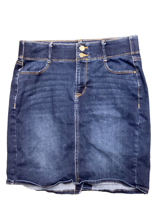 Blue Denim Skirt Midi Apt 9, Size 10