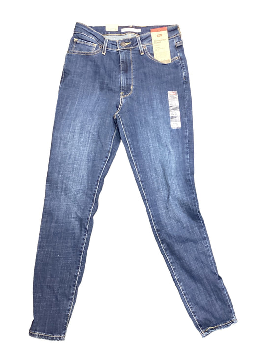 Blue Denim Jeans Skinny Levis, Size 6