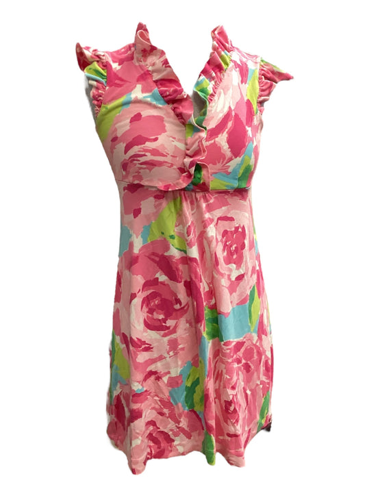 Pink Dress Casual Midi Lilly Pulitzer, Size Xs