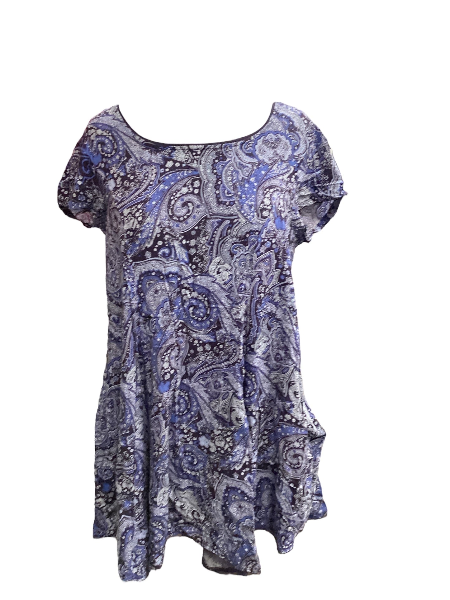 Blue Dress Casual Short Silence And Noise, Size M