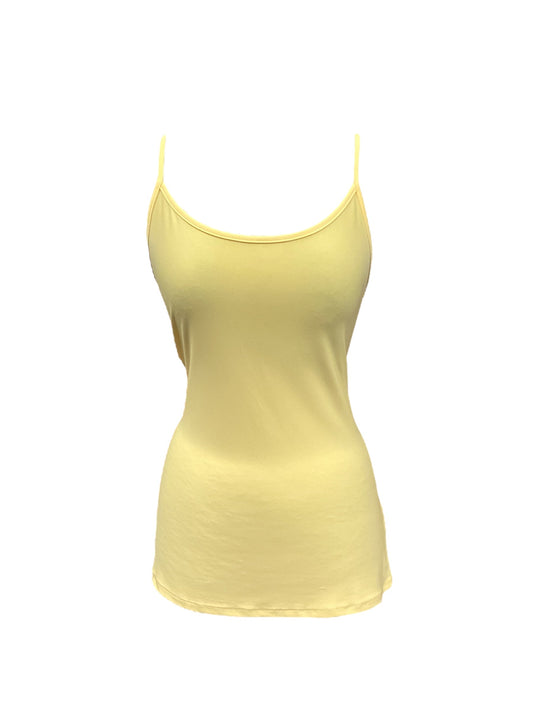 Yellow Top Sleeveless Carol Rose, Size M