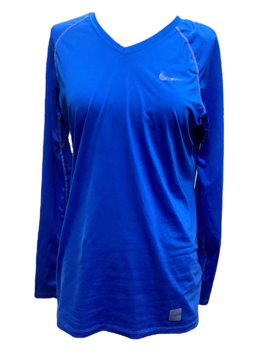 Athletic Top Long Sleeve Crewneck By Nike  Size: L