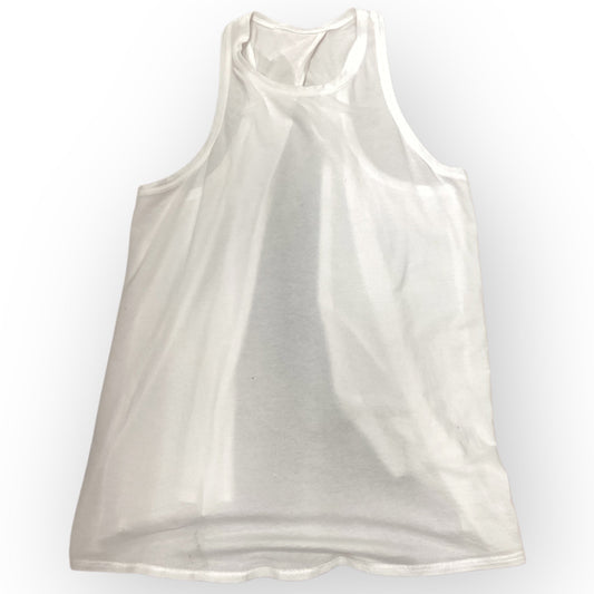 Athletic Tank Top By Lululemon In White, Size: L