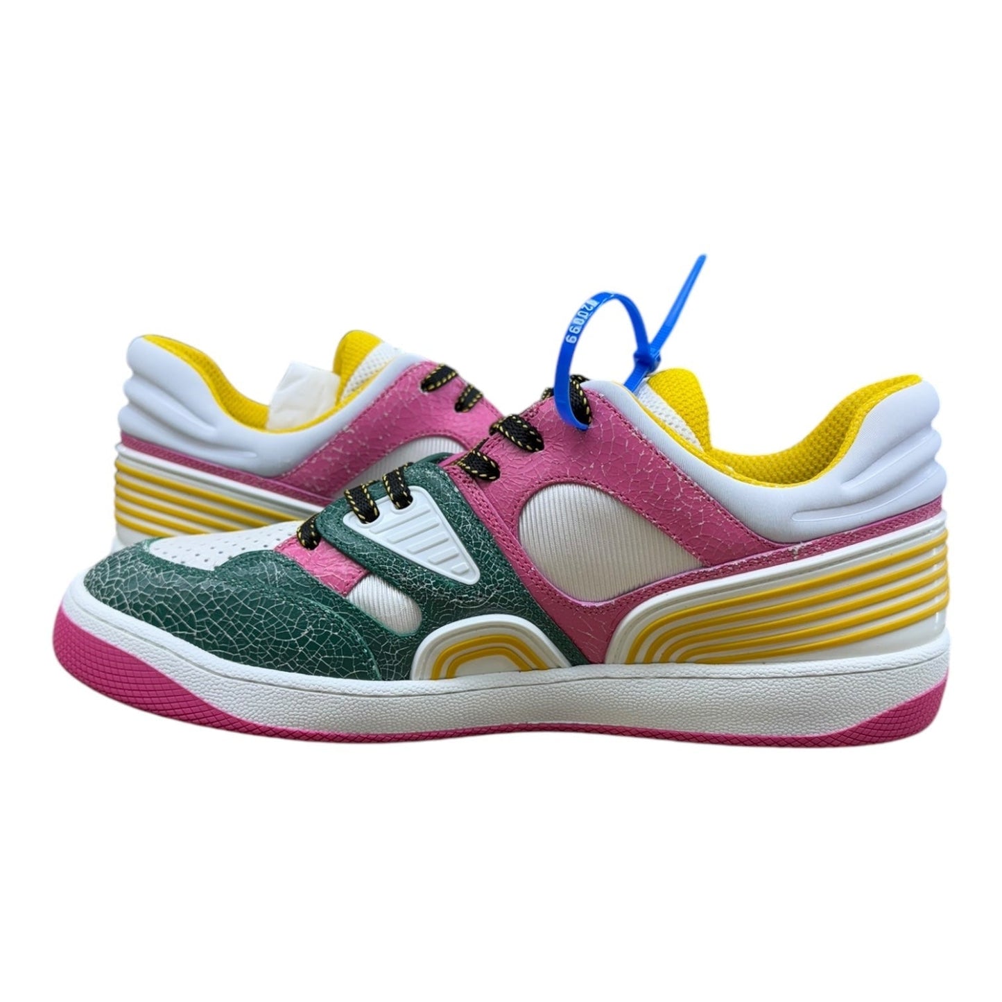 Shoes Luxury Designer By Gucci In Multi, Size:9.5