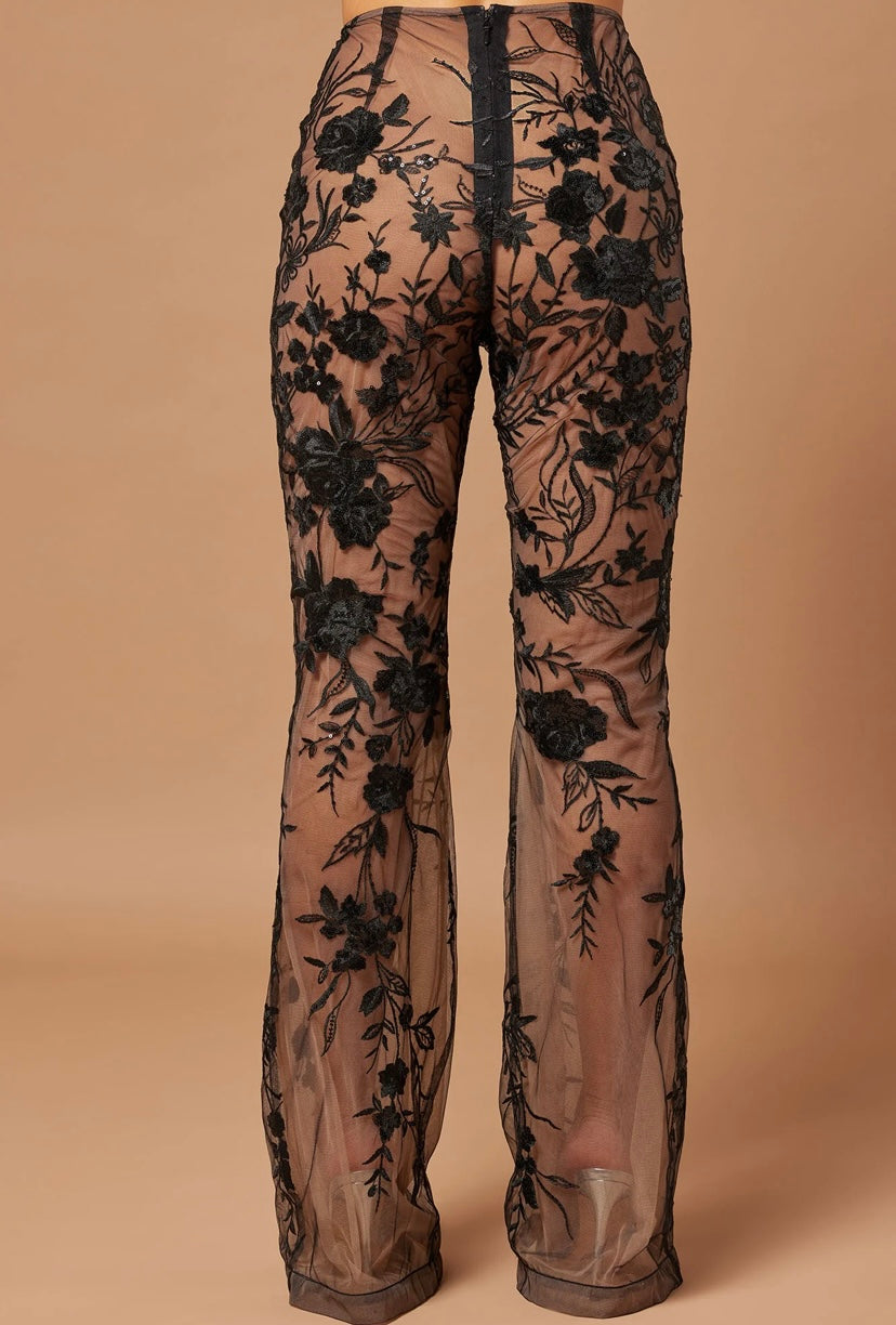Floral Print Pants Other Fashion Nova, Size Xl