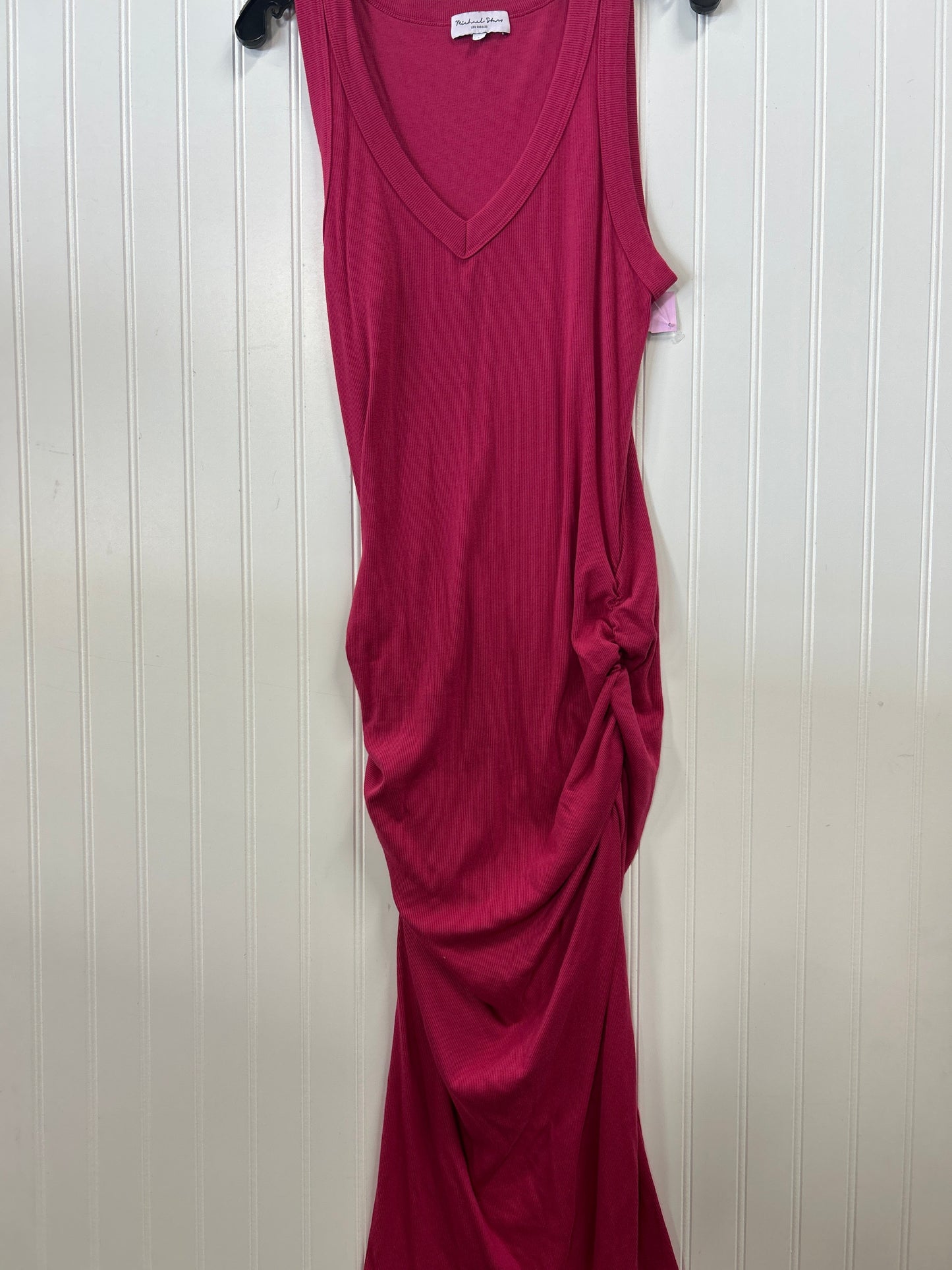 Dress Casual Maxi By Michael Stars In Pink, Size:L