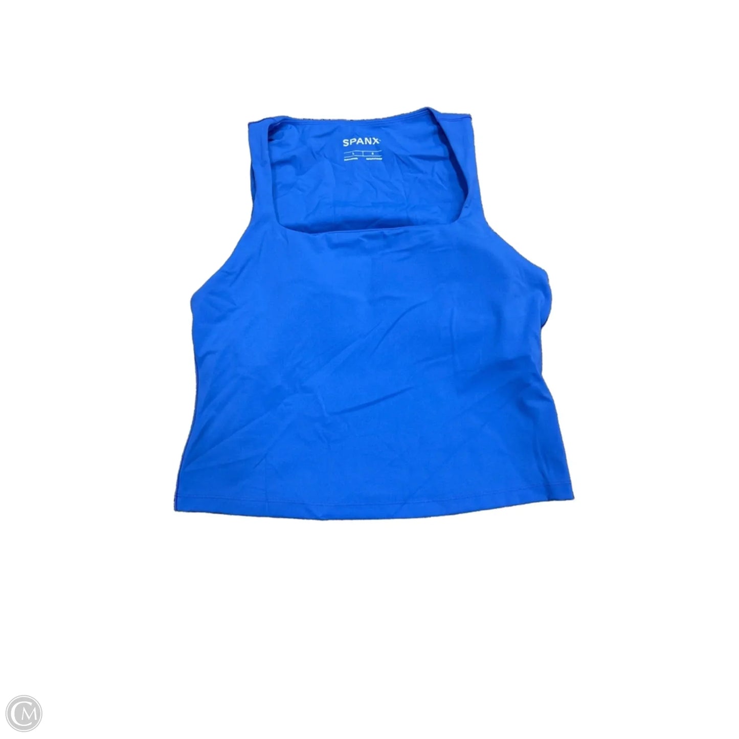 Athletic Bra By Spanx In Blue, Size: L
