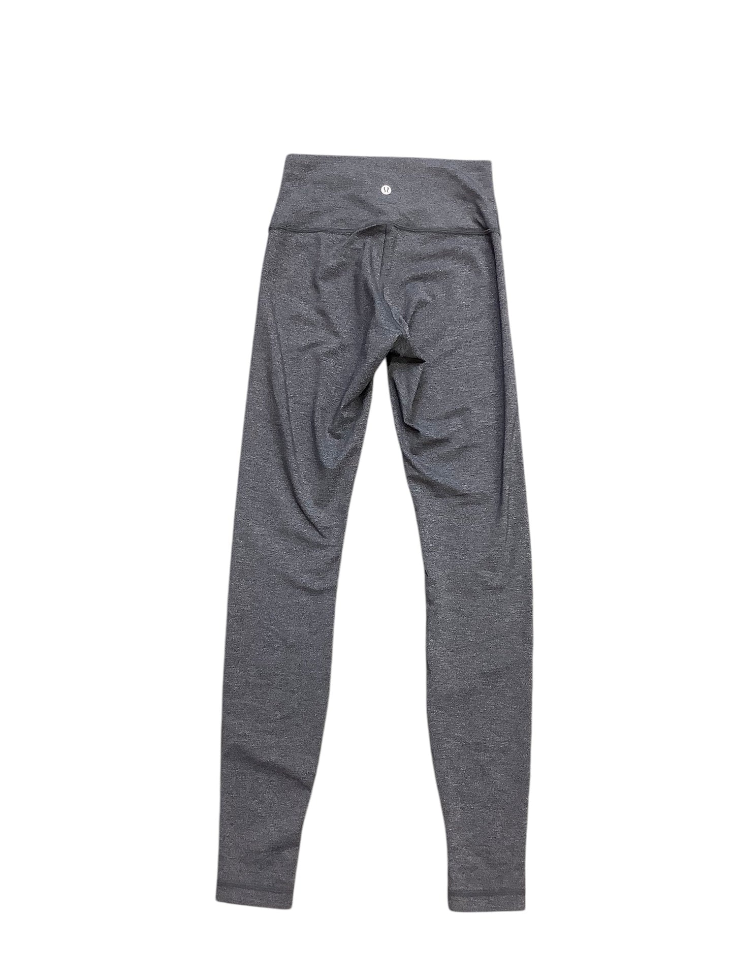 Athletic Leggings By Lululemon In Grey, Size: 6