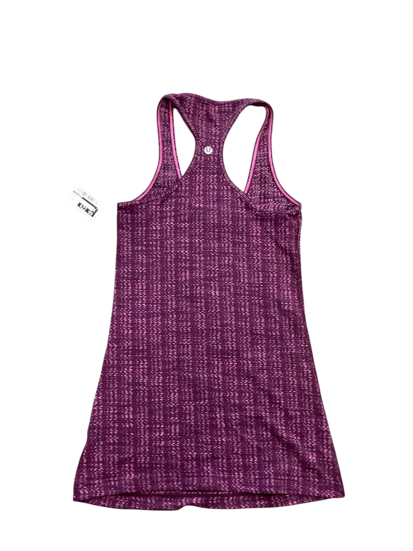 Athletic Tank Top By Lululemon In Purple, Size: M