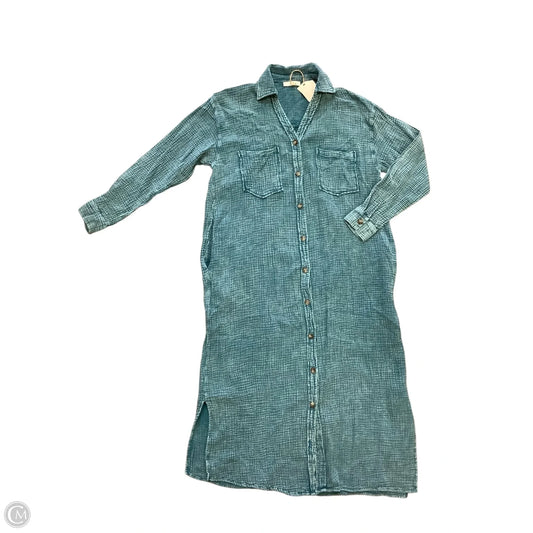 Dress Casual Maxi By Easel In Teal, Size: S
