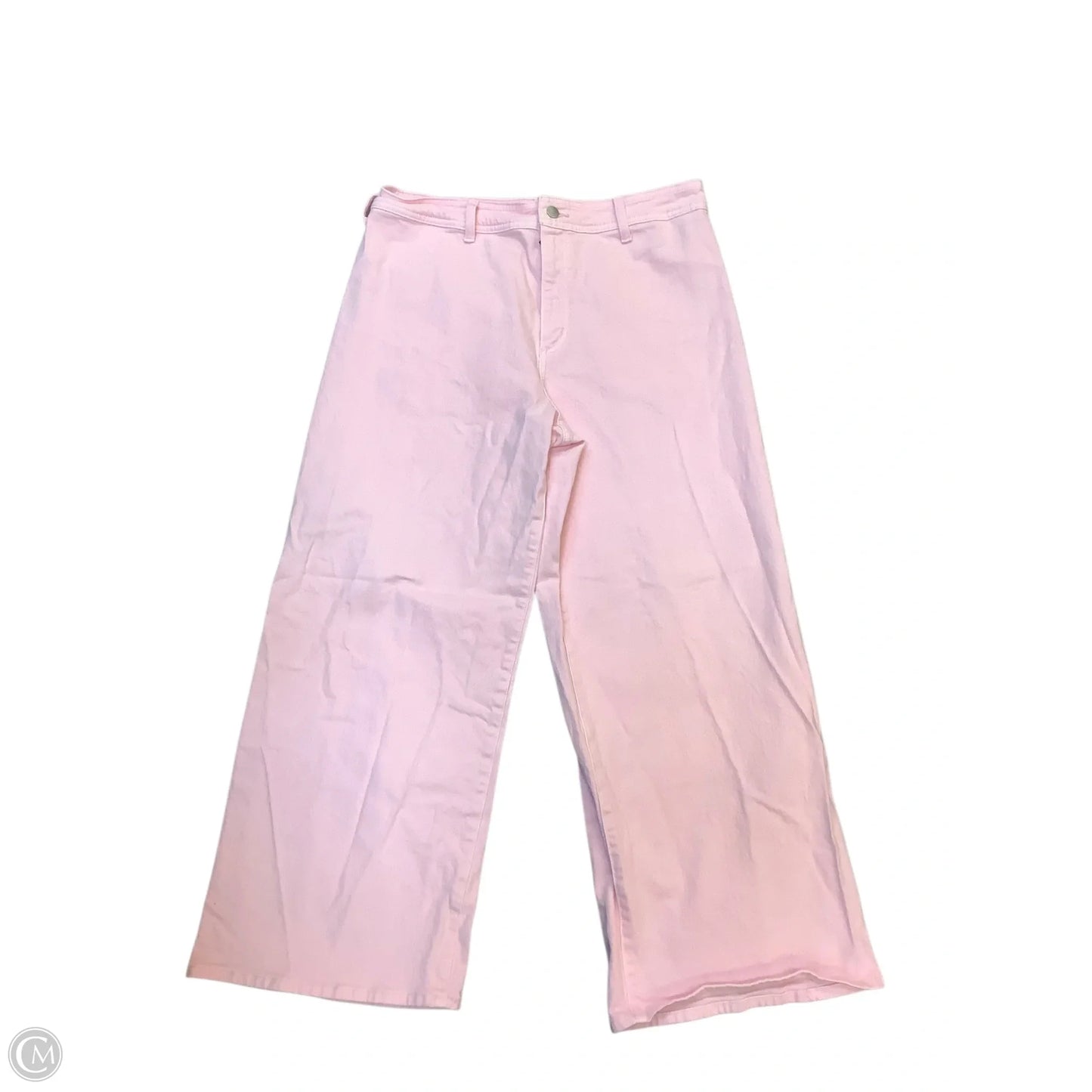Jeans Wide Leg By Universal Thread In Pink, Size: 14