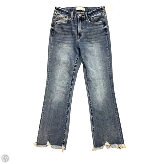 Jeans Straight Leg By Vervet In Multi-colored, Size: 4/6(27)
