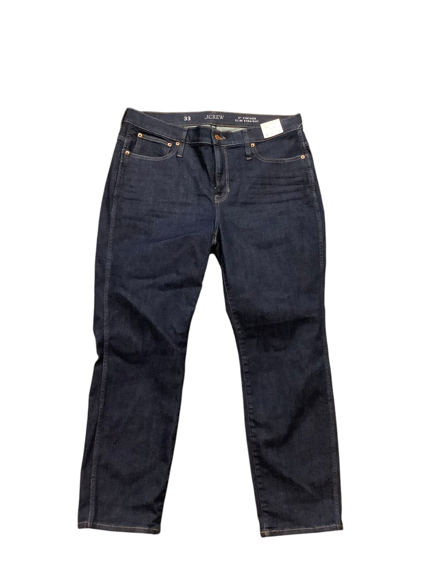 Jeans Straight By J. Crew In Blue, Size: 14