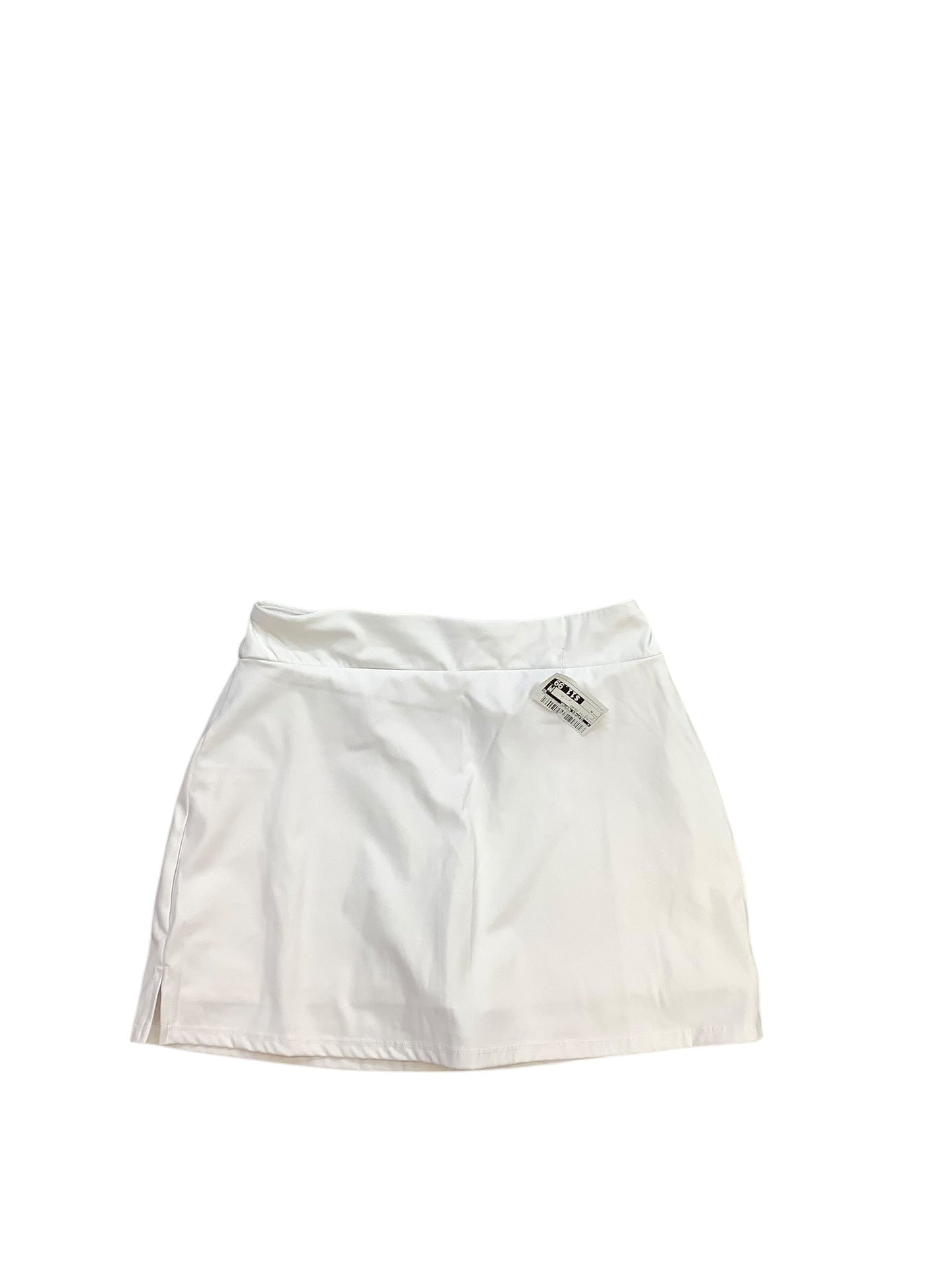 Athletic Skort By Clothes Mentor In White, Size: M